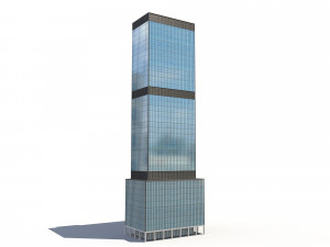 high rise city building bundle 3D Model
