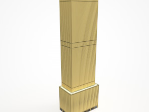 high rise city building bundle 3D Model
