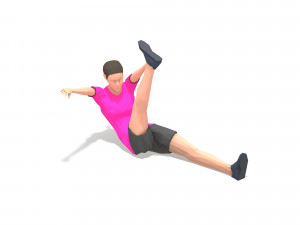30 woman exercise pack vol 2 3D मॉडल