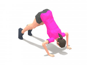 30 woman exercise pack vol 2 3D मॉडल