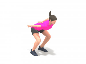 30 woman exercise pack vol 2 3D मॉडल