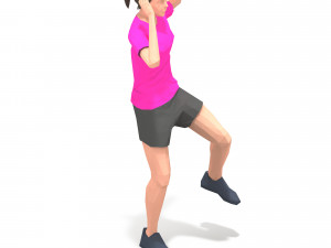 30 woman exercise pack vol 2 3D मॉडल