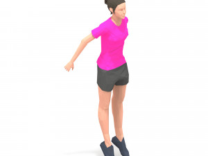 30 woman exercise pack vol 2 3D मॉडल