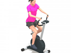 30 woman exercise pack vol 2 3D मॉडल