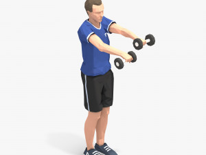 exercise animations bundle vol 2 Modèle 3D