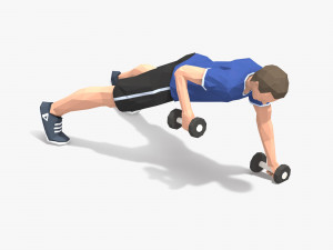 exercise animations bundle vol 2 Modèle 3D