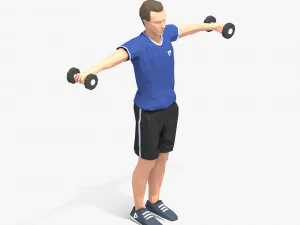 exercise animations bundle vol 2 3D Model
