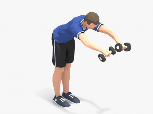 exercise animations bundle vol 2 Modèle 3D