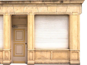 store facade low poly 3D Model