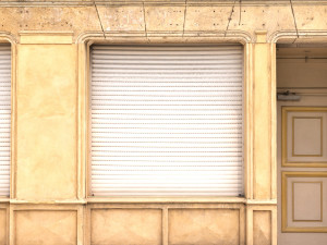 store facade low poly 3Dモデル
