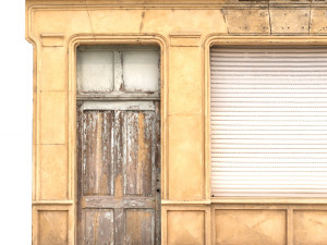 store facade low poly 3Dモデル