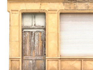 store facade low poly 3D Model