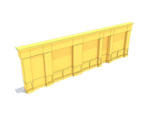 store facade low poly 3Dモデル
