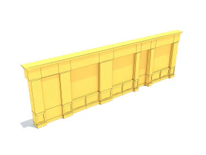 store facade low poly 3D Model