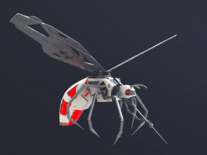 cyber mosquito bug 3D Модель