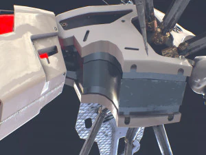 サイバー蚊のバグ 3Dモデル