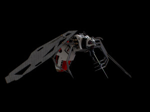 cyber mosquito bug 3D Модель