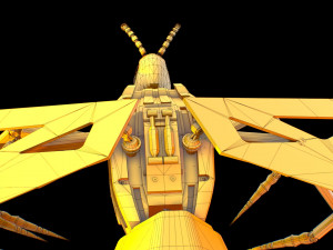 cyber mosquito bug 3D Модель