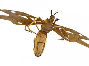 サイバー蚊のバグ 3Dモデル