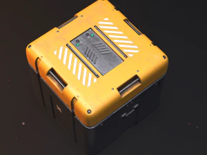 scatola per attrezzature fantascientifiche Modello 3D