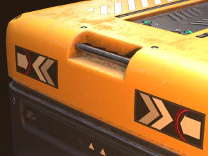 scatola per attrezzature fantascientifiche Modello 3D