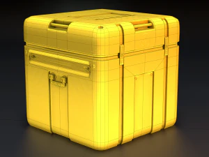 scatola per attrezzature fantascientifiche Modello 3D