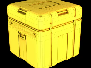 scatola per attrezzature fantascientifiche Modello 3D