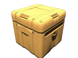 sci-fi equipement box 3D 模型