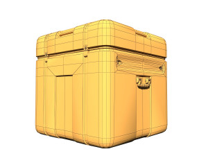 sci-fi equipement box 3D 模型