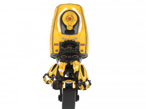 robot fantascientifico monociclo Modello 3D