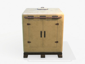 electric box pbr 3D Модель