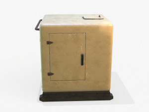 electric box pbr 3D Модель