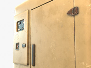 electric box pbr 3D Модель