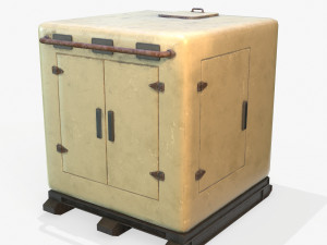 electric box pbr 3D Модель
