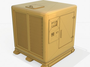 electric box pbr 3D Модель