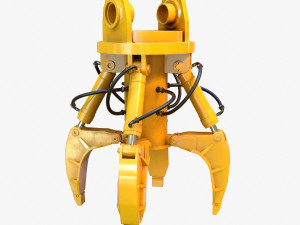 mechanical arm pbr Modelo 3D