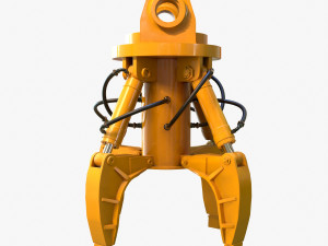 mechanical arm pbr Modelo 3D