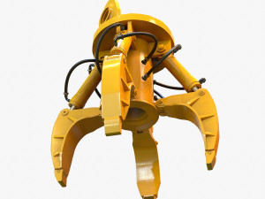 mechanical arm pbr Modelo 3D