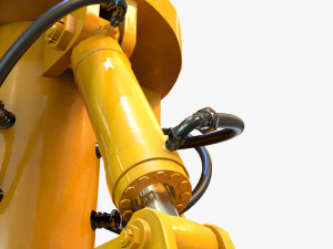 mechanical arm pbr Modelo 3D