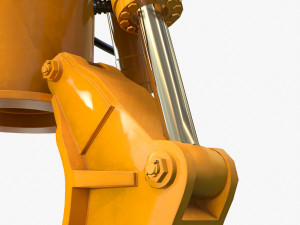 mechanical arm pbr Modelo 3D