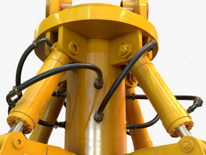mechanical arm pbr Modelo 3D