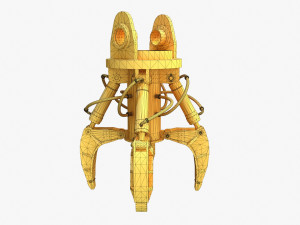 mechanical arm pbr Modelo 3D