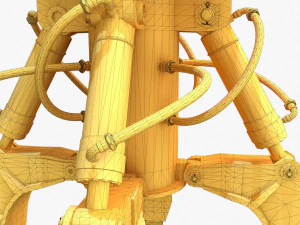 mechanical arm pbr 3D Model