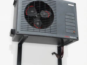 fantascienza aria condizionata pbr Modello 3D