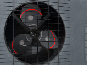 sci-fi airconditiong pbr Modèle 3D