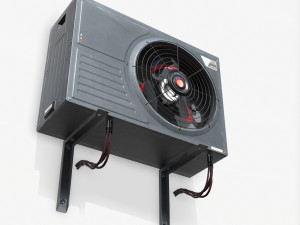 sci-fi airconditiong pbr Modèle 3D