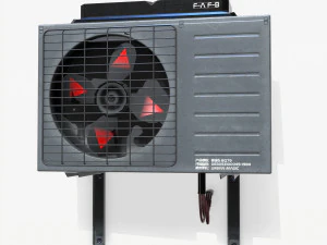 fantascienza aria condizionata pbr Modello 3D