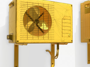 sci-fi airconditiong pbr Modèle 3D
