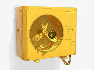 sci-fi airconditiong pbr Modèle 3D