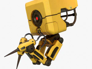 robotlasser pbr 3D Model